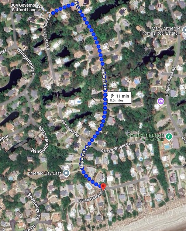 Splash beach access map