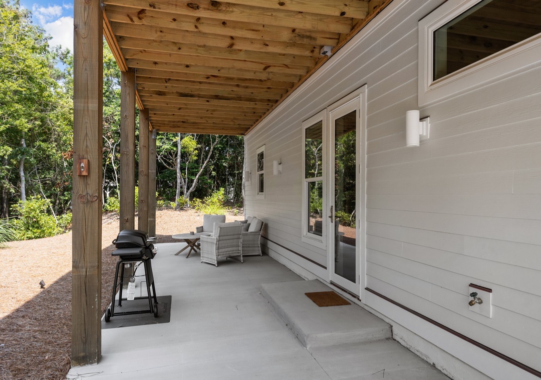 Entrance- Patio Area