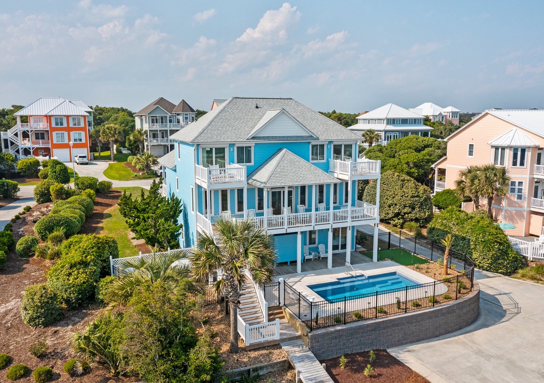Aerial view Back of House