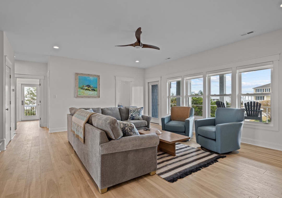2nd Floor Living Area- Oceanview