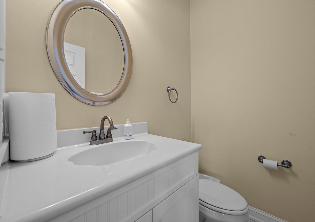 Half Bath off the Living Room