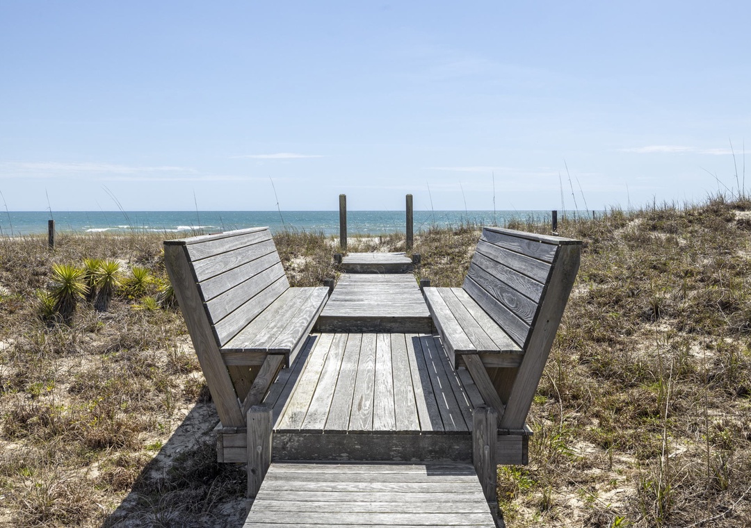 Walkway to beach