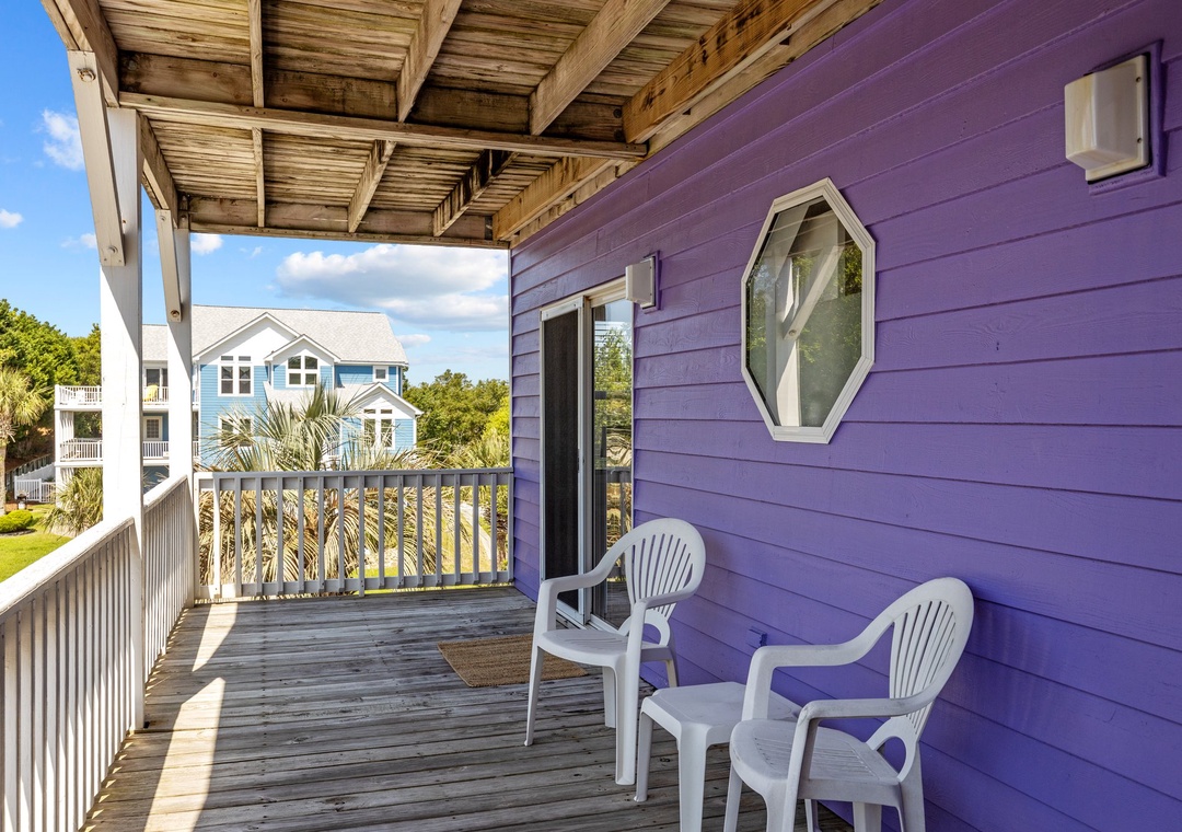 Covered Deck - 2nd Floor