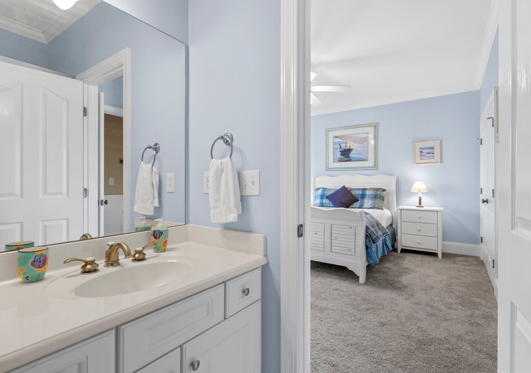 Attached bathroom