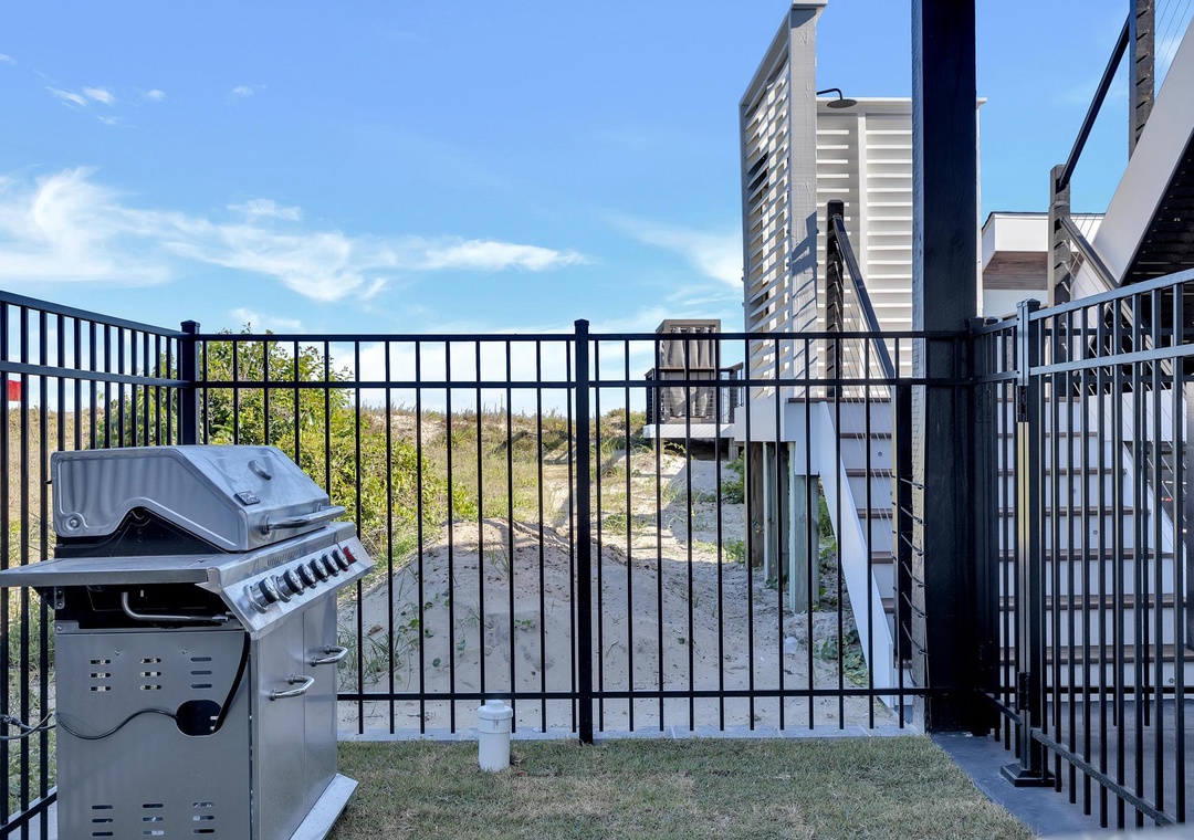 Fire up the grill on your private balcony and savor city skyline views as you prepare a fresh meal in the open air.