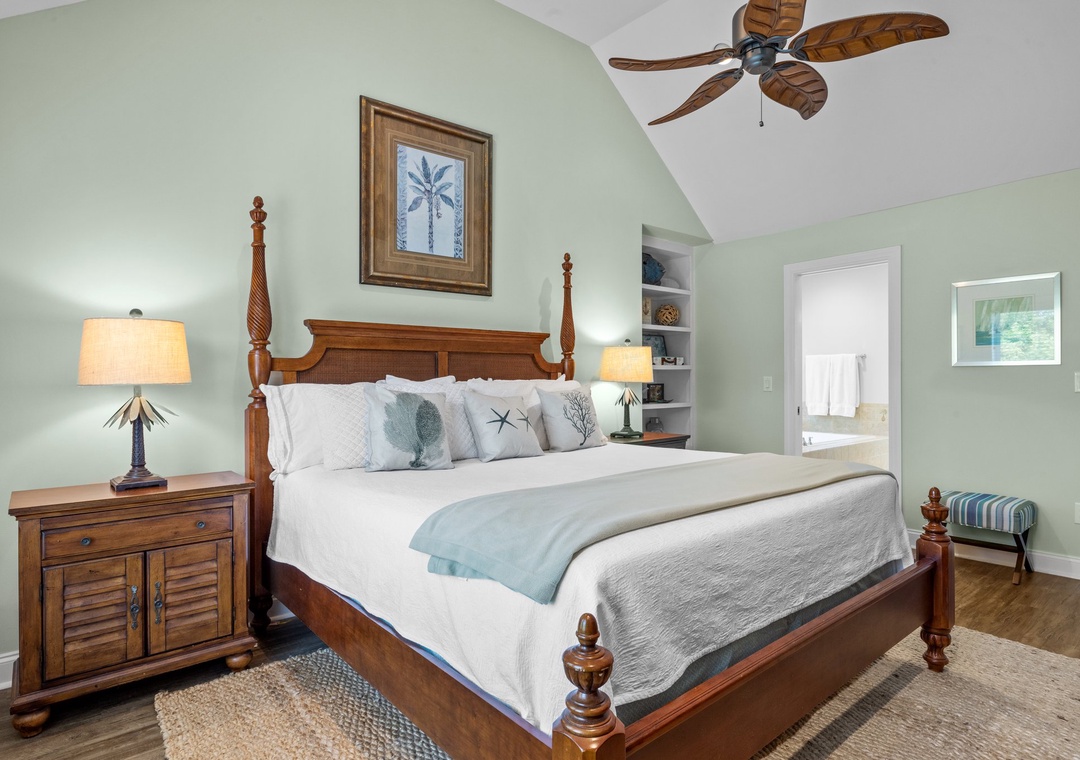 Primary King Suite (Top Floor)