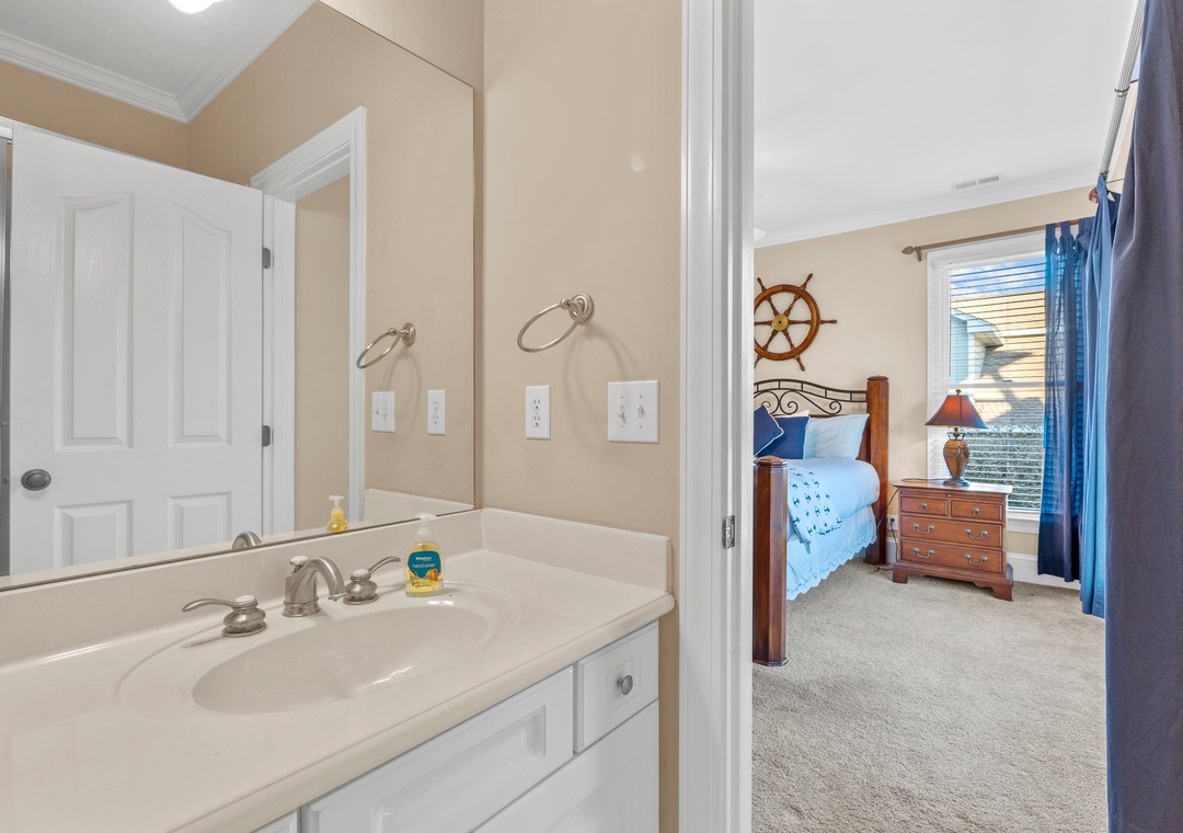 Attached bathroom
