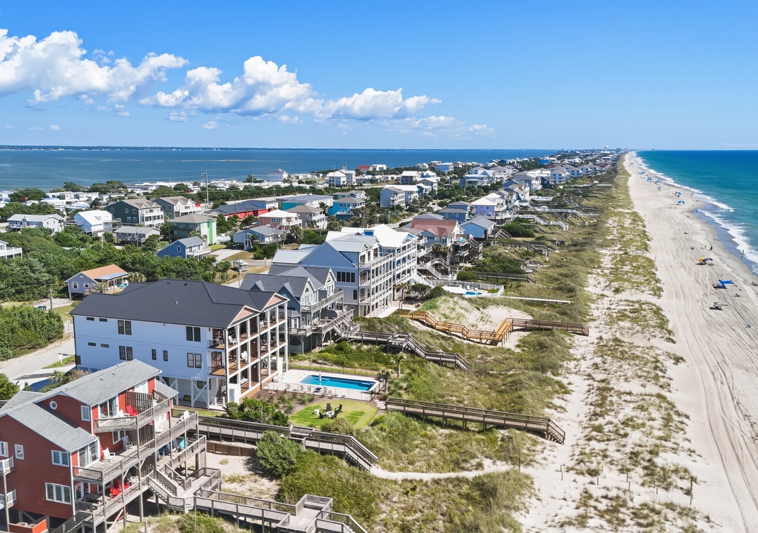 Sea Spray West | Beachfront Aerial View