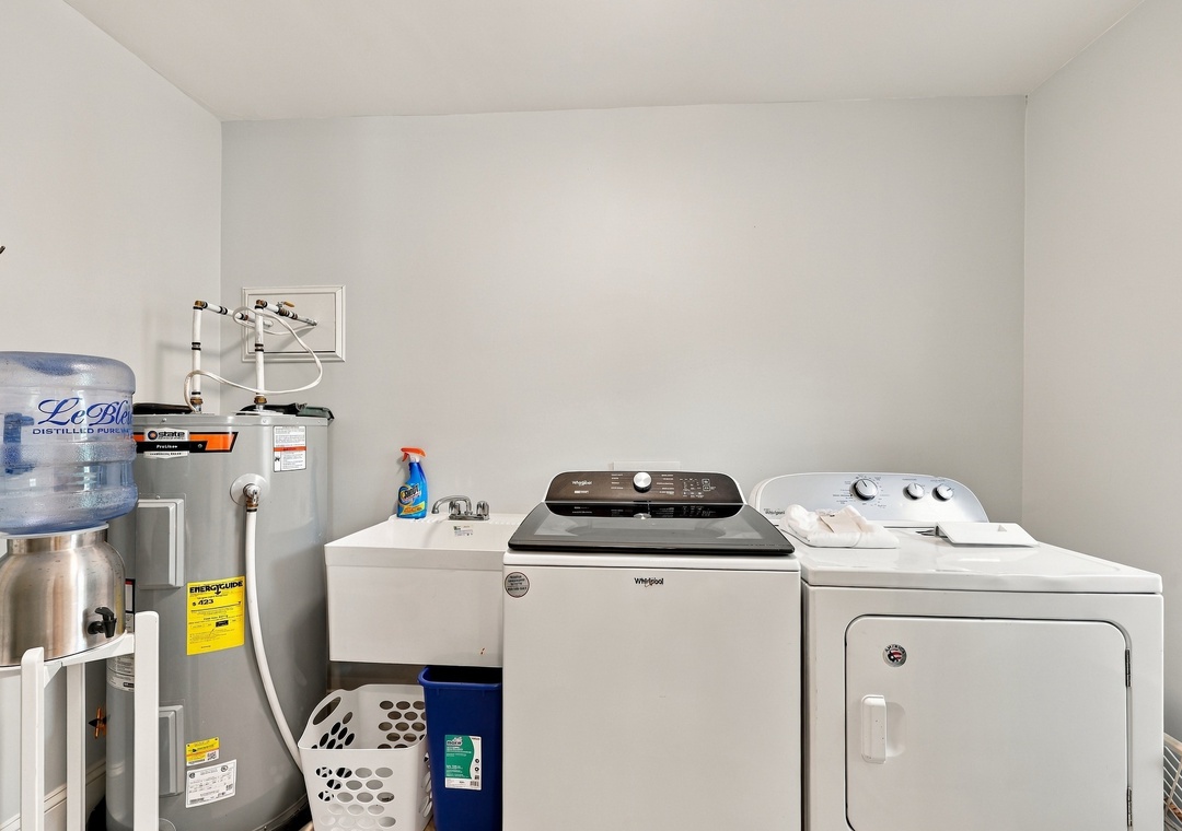SpinAway | Ground Level Laundry Room