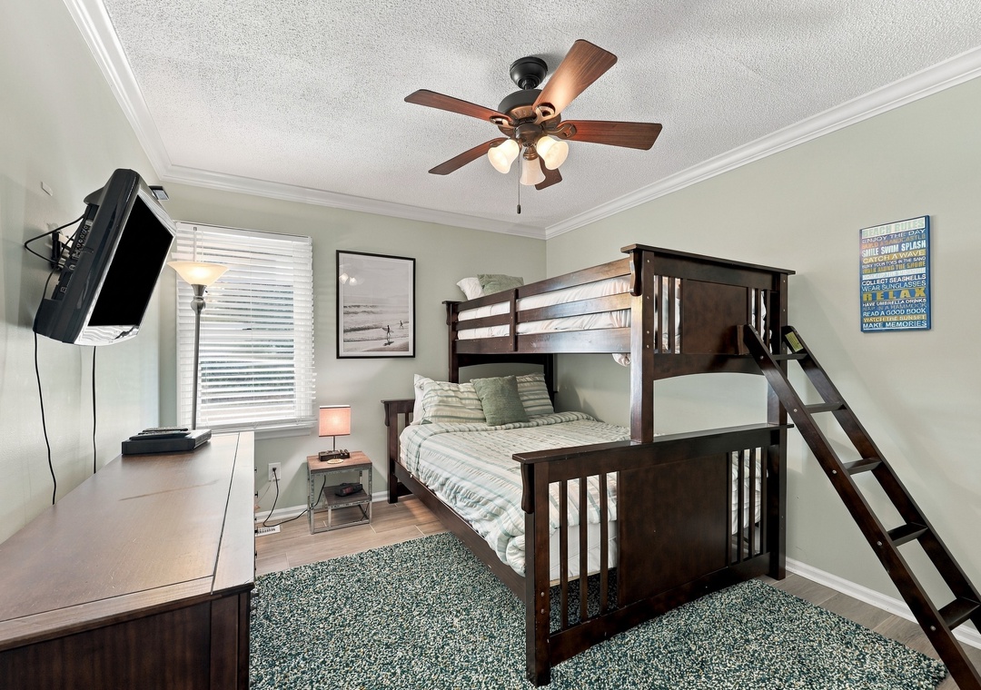 TBA | Mid Level Bedroom with Pyrmaid Bunk
