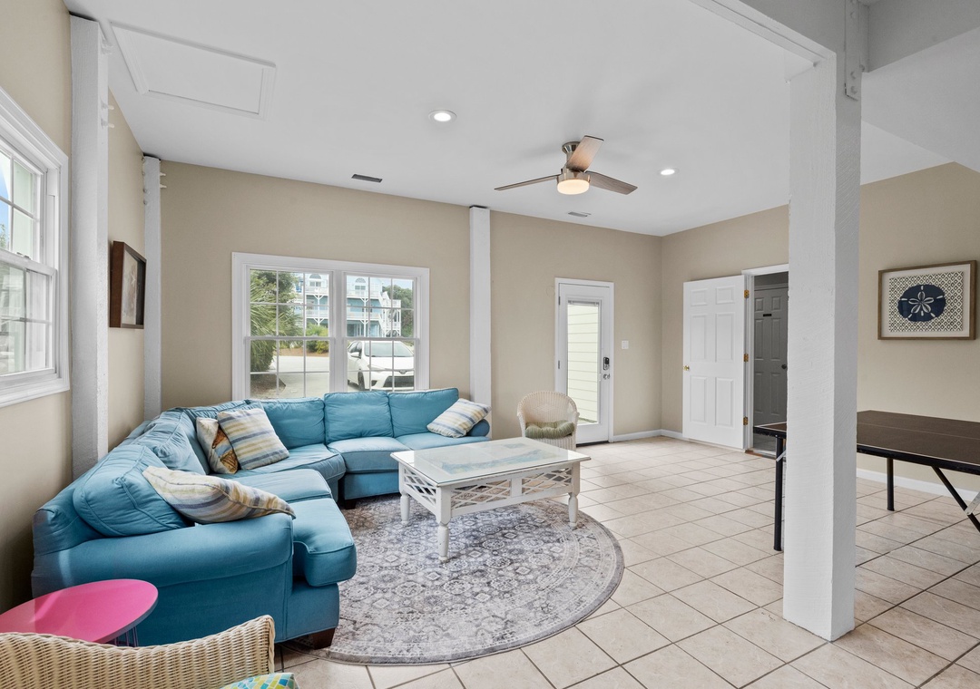 Ground Floor Living/Rec Room
