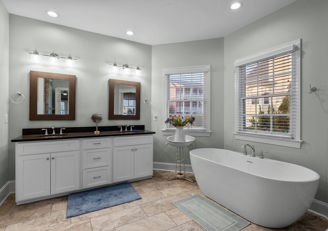 Primary King Suite Bathroom