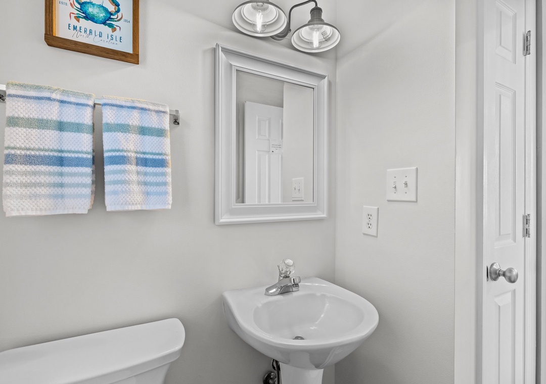Top Floor Half Bath