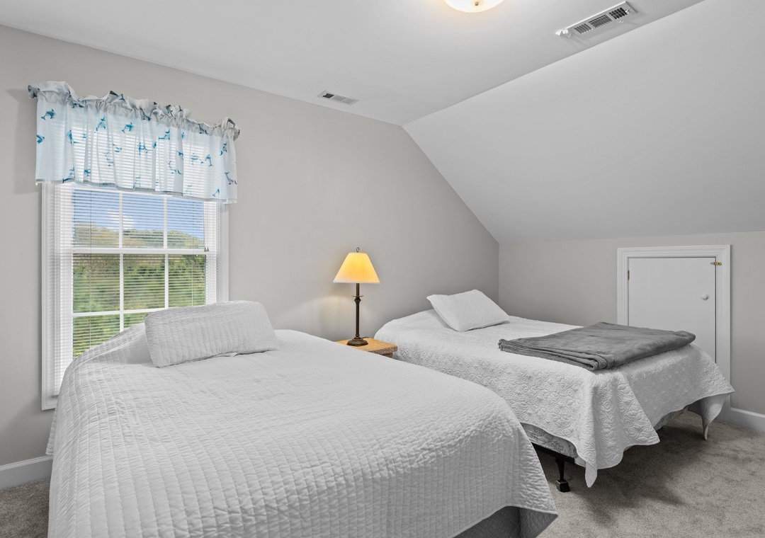Top floor bedroom