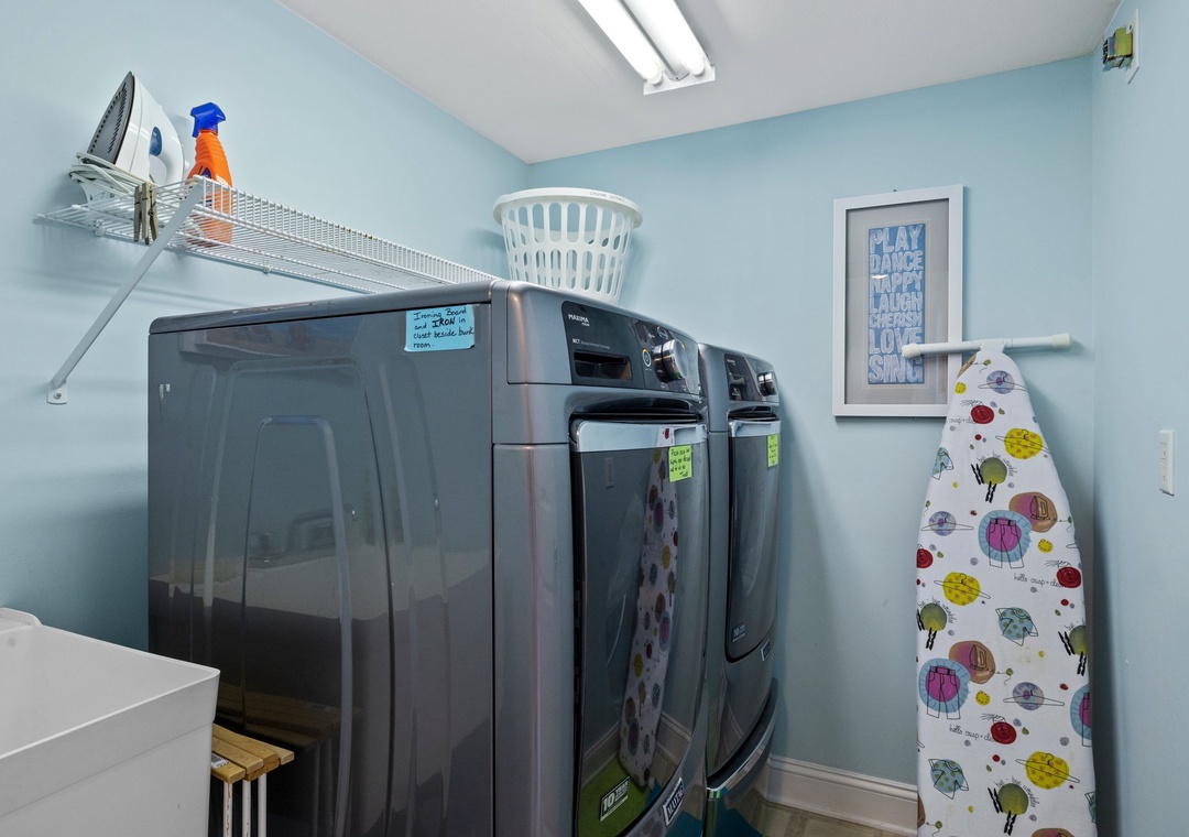 Laundry Room on Ground Level
