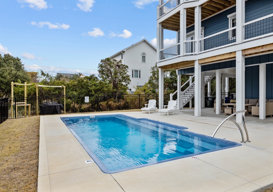 Private Pool- can be heated for add'l fee