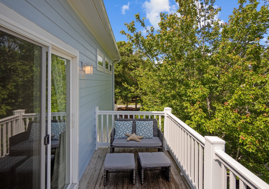 Balcony off 2nd Floor Guest Room