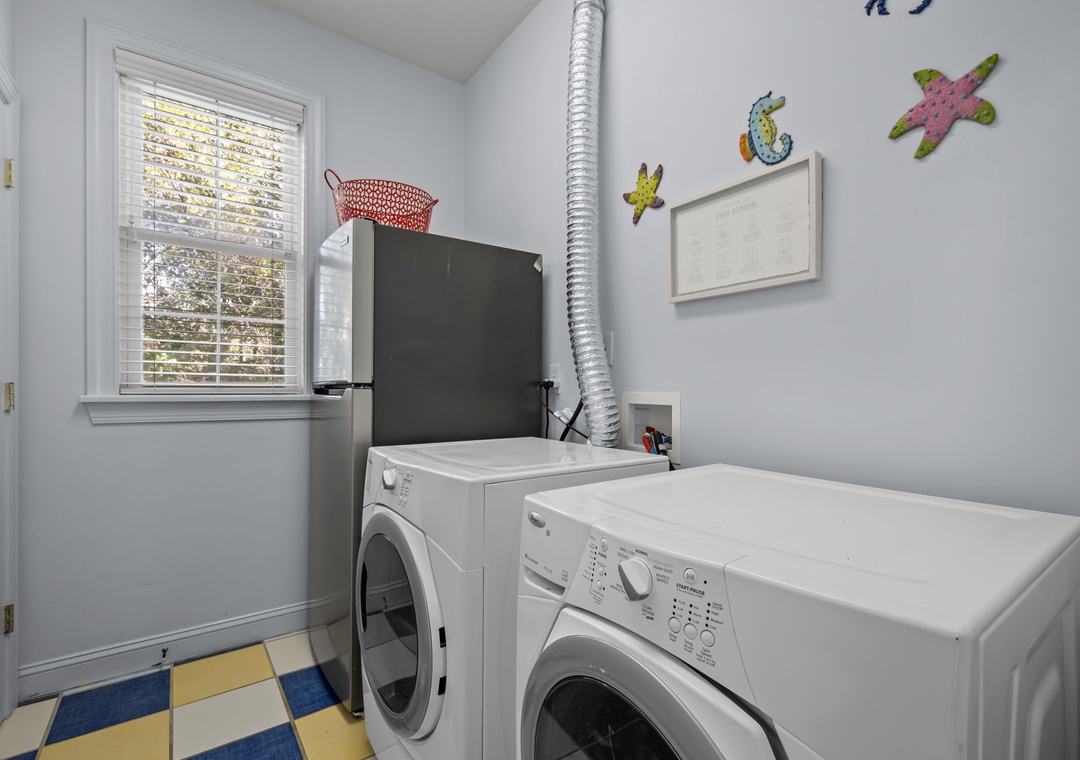 Laundry Room and 2nd Fridge
