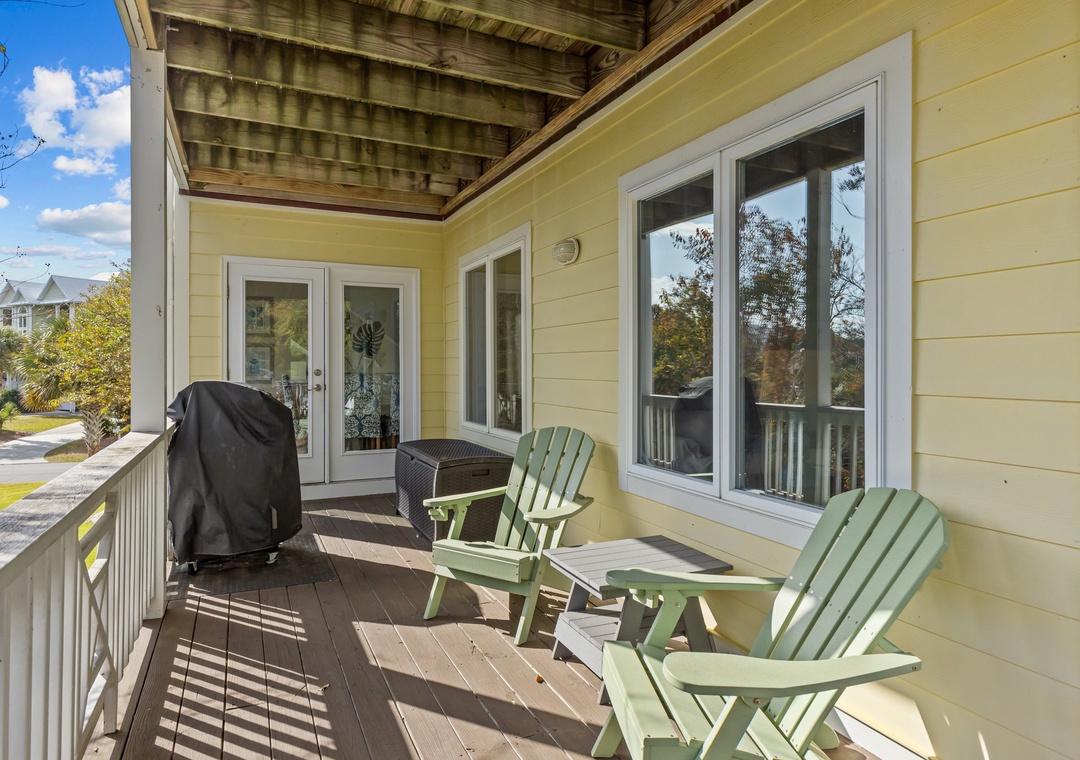 Grilling Area off the Dining Room