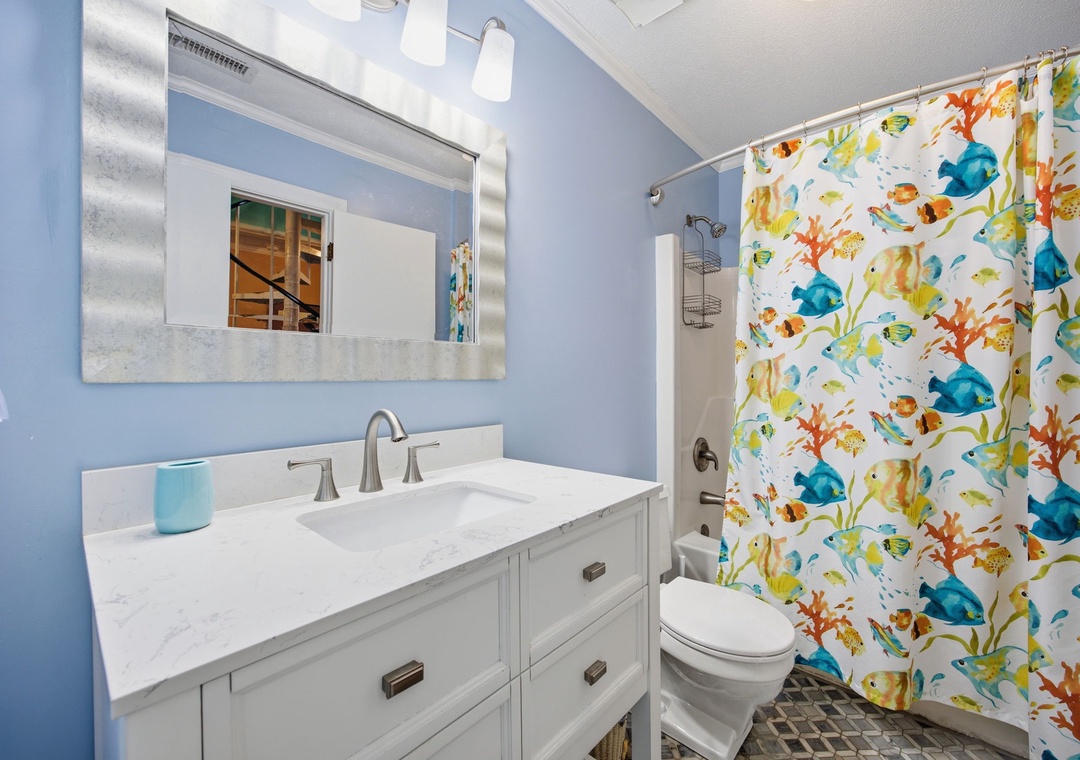 Hallway Bathroom