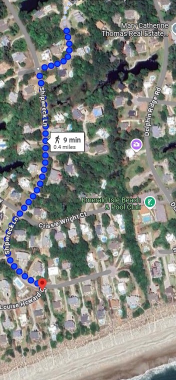 Summer Saltz beach access map