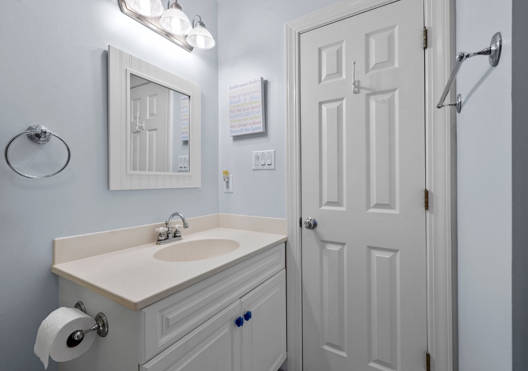 Ground Floor Hallway Bathroom