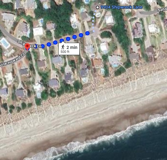 Sunburst beach access map 