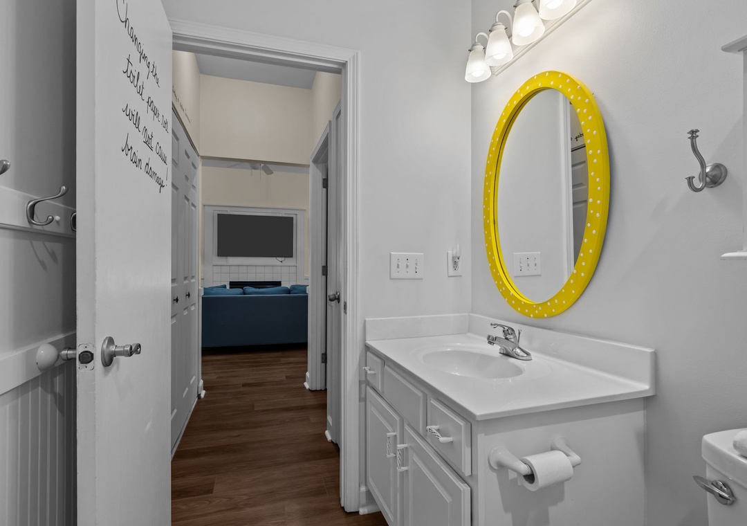 Main Floor Hallway Bathroom