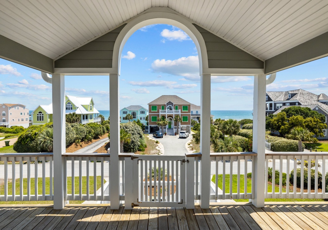 View from front balcony