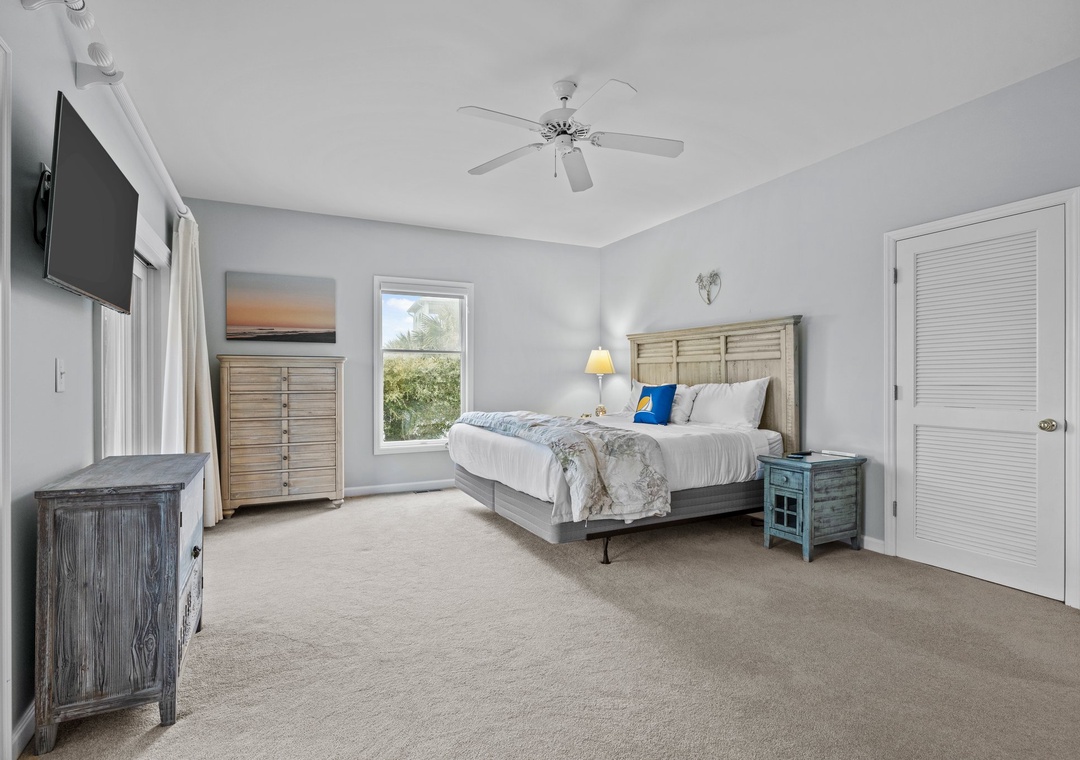 Master Bedroom with a King Bed