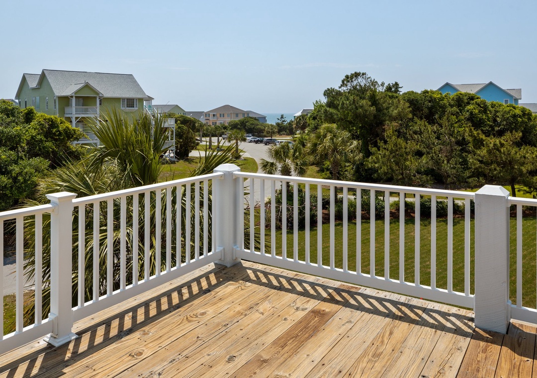 View Facing the Beach Access!