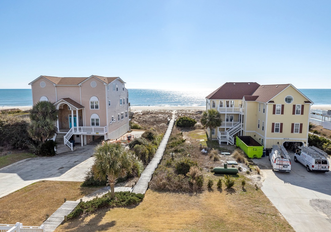 Walkway to the beach
