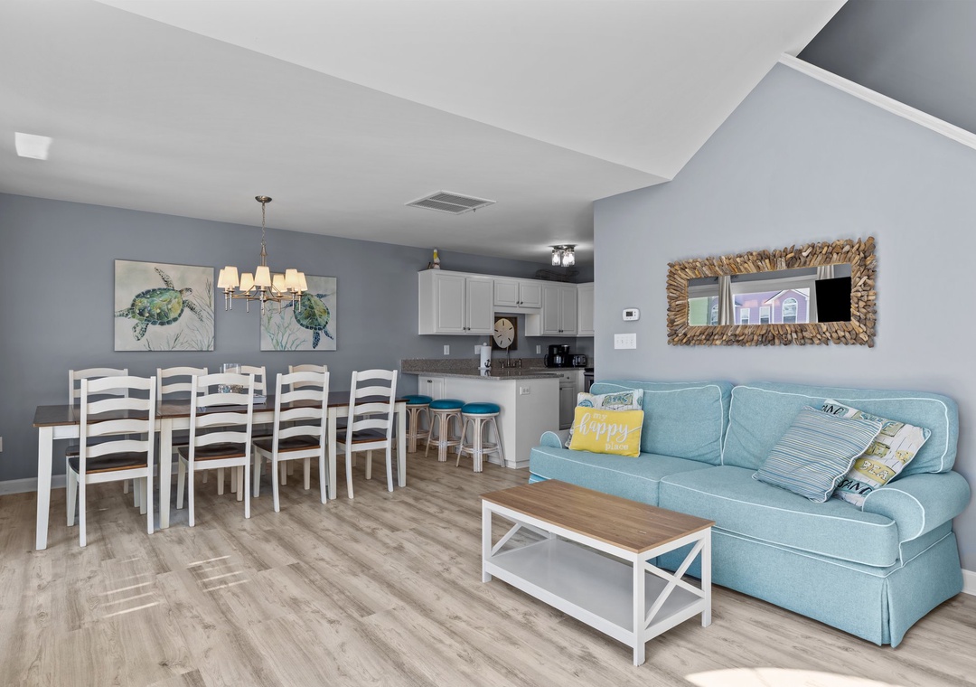Living Room and Kitchen
