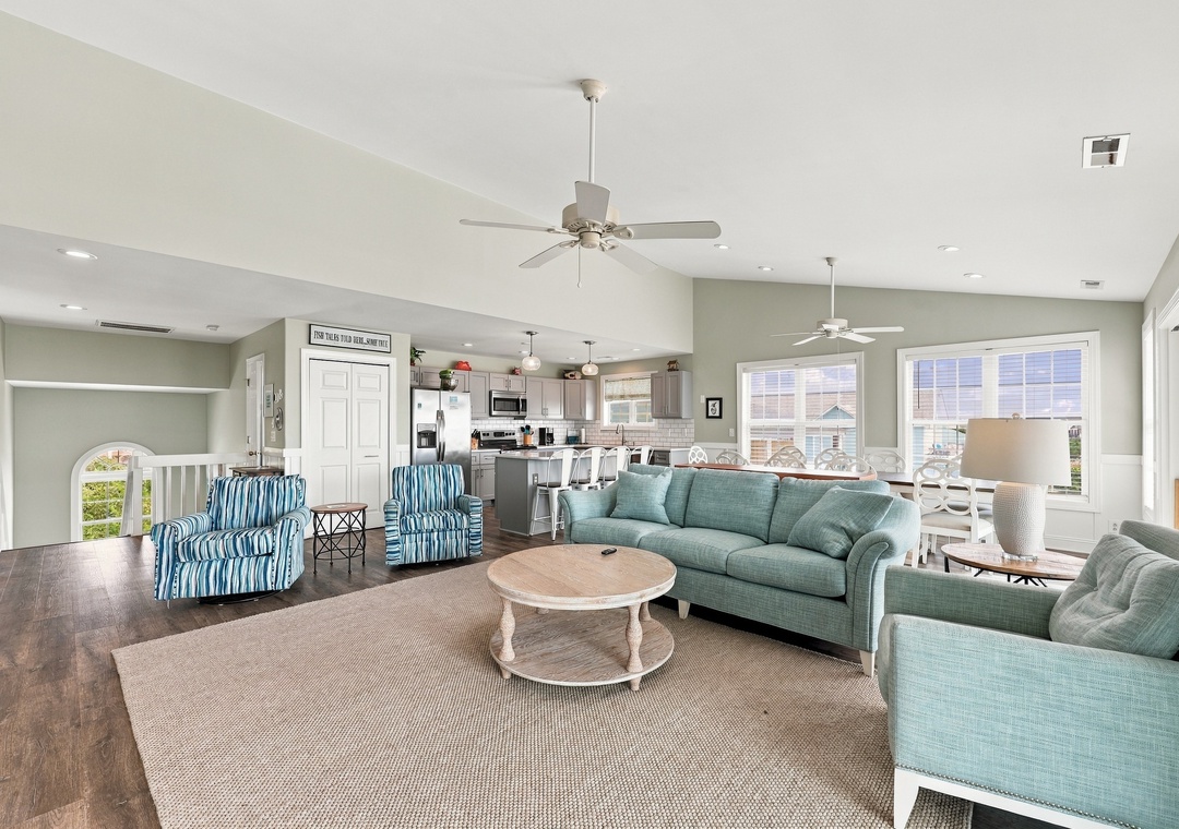 A Time to Remember | Top Level Living Area