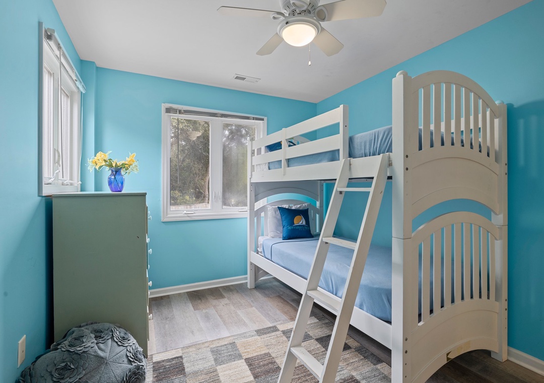 Bottom floor bunk room