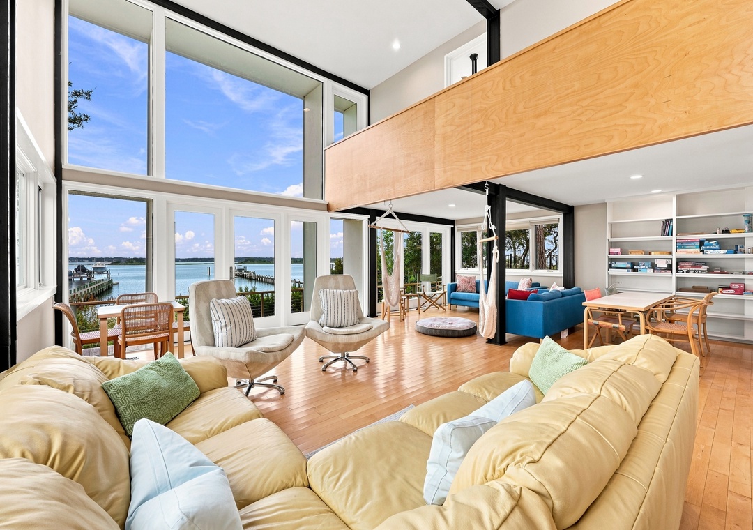 Bogue House | Soundfront Great Room