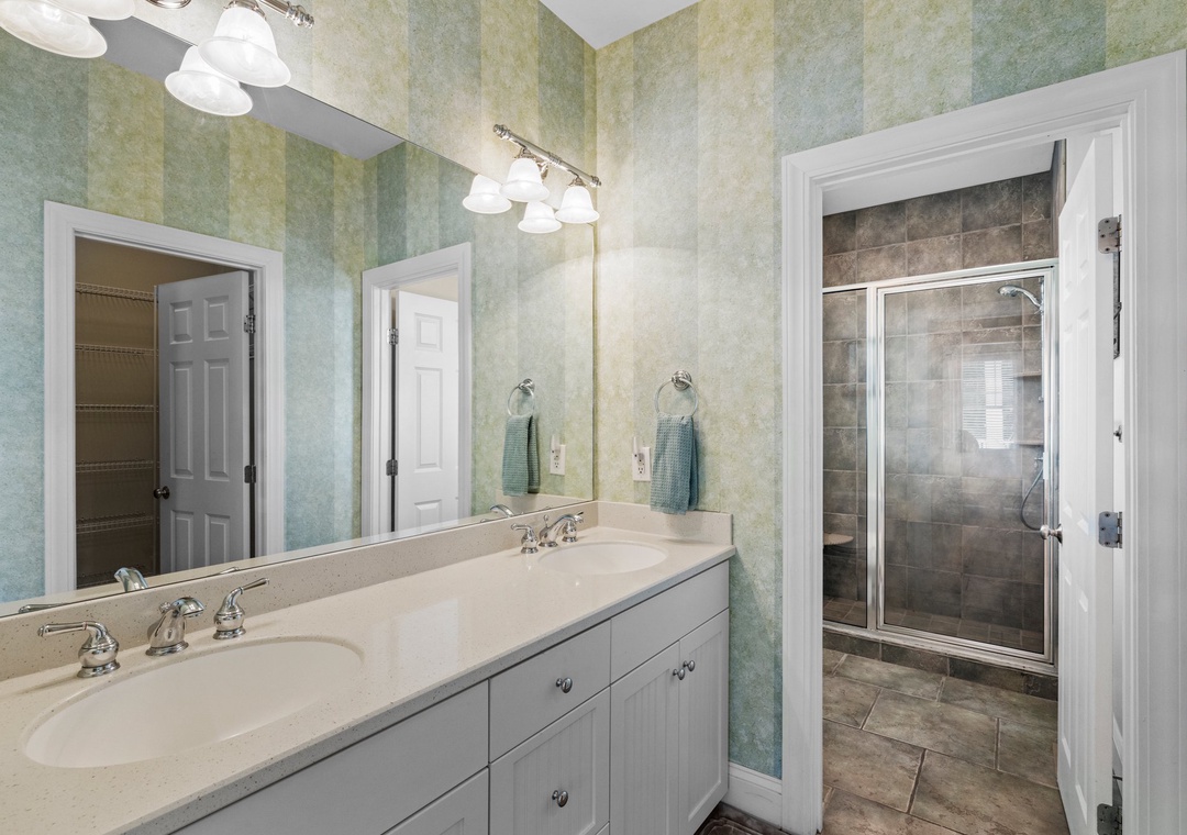 Attached bathroom