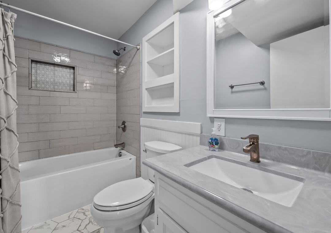 Hallway Bathroom