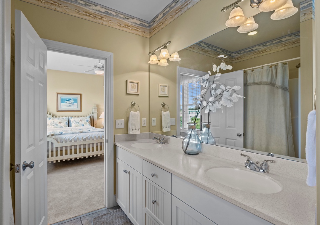 Attached bathroom