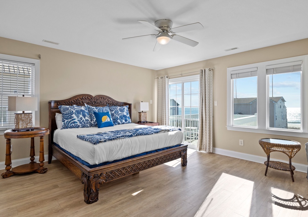 Top floor King Suite