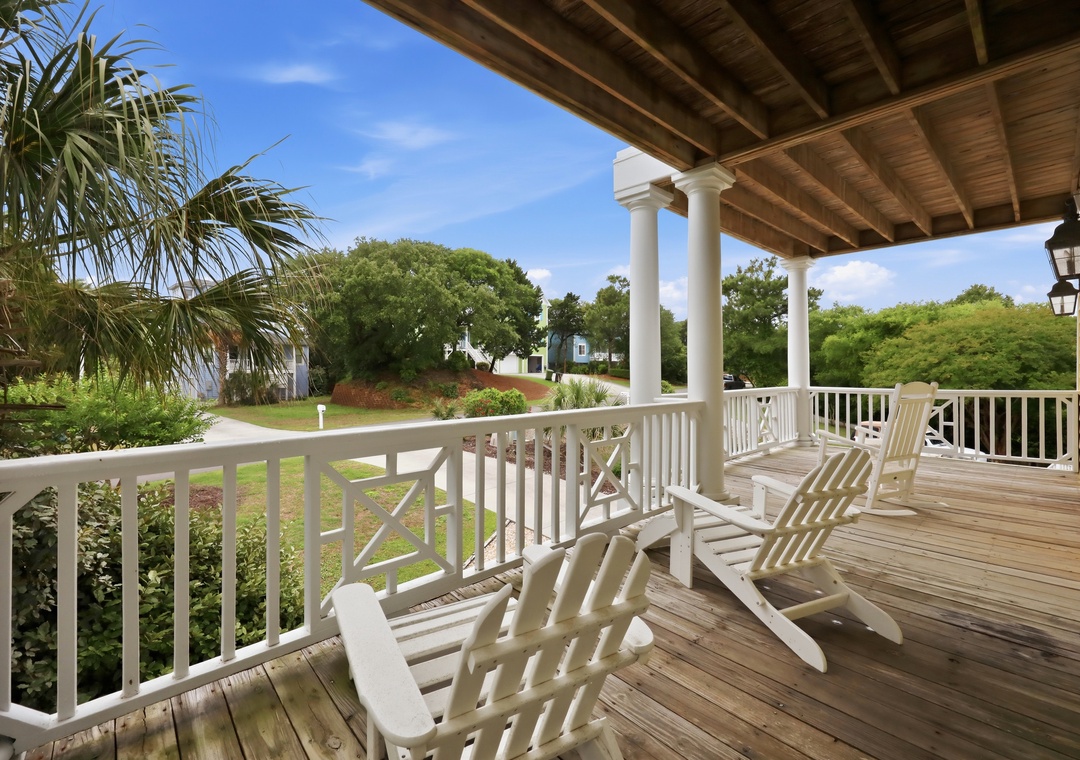 Second Floor Deck