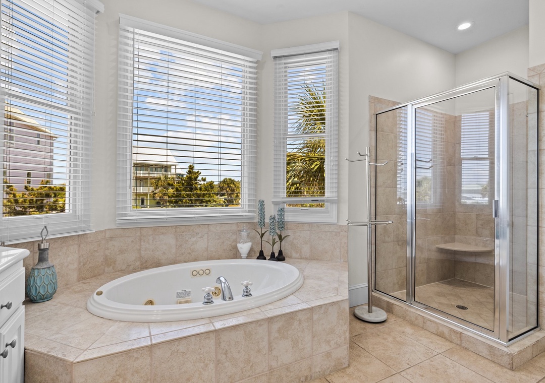 3 attached bathroom