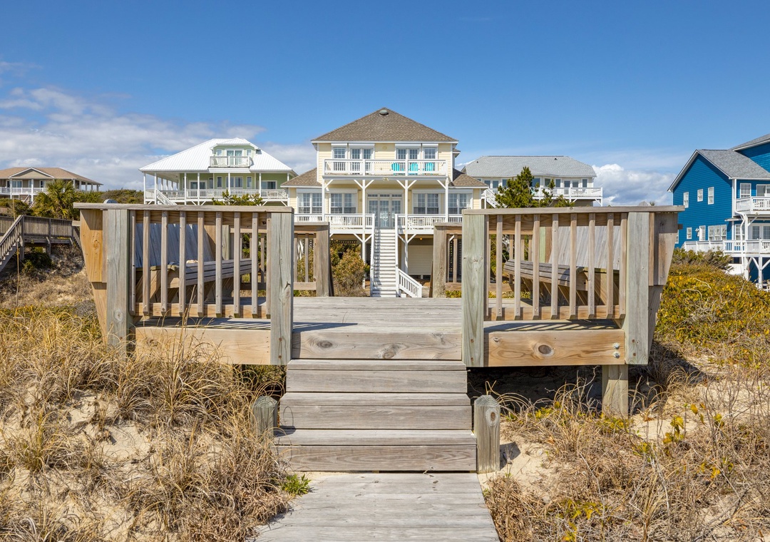 Walk way to the Beach