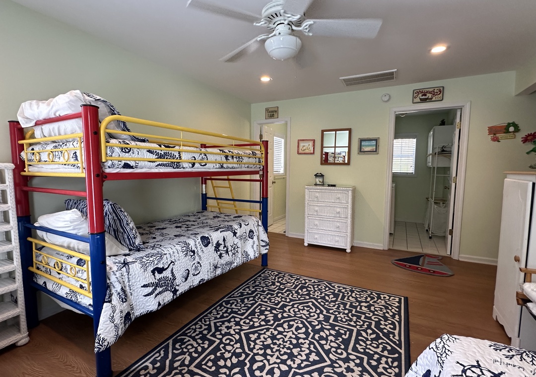 Ground Floor Bunk/Rec Bedroom