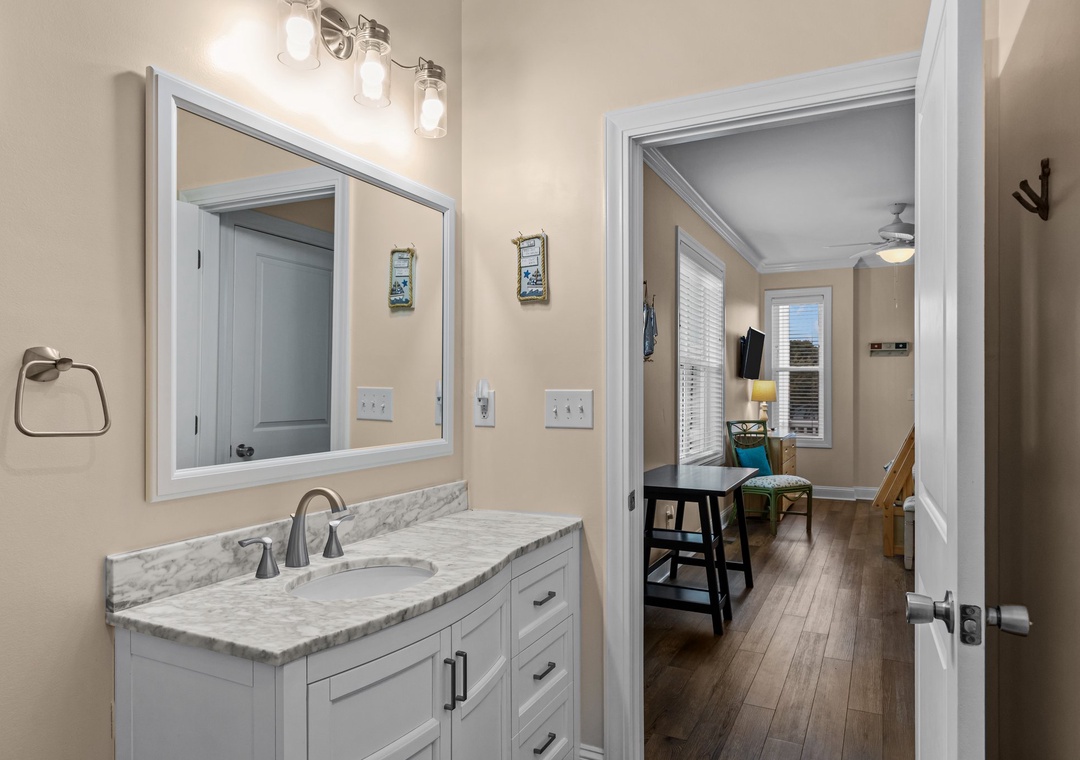 Private Bath with Bunk Room