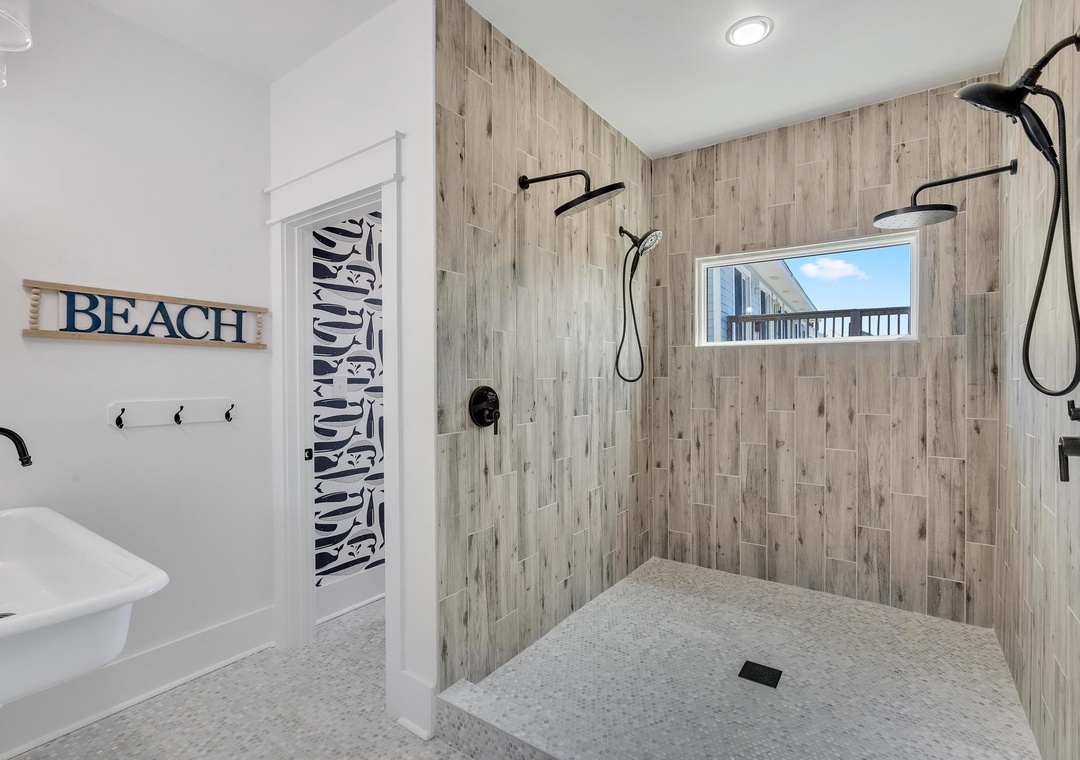 Ground Level Bathroom