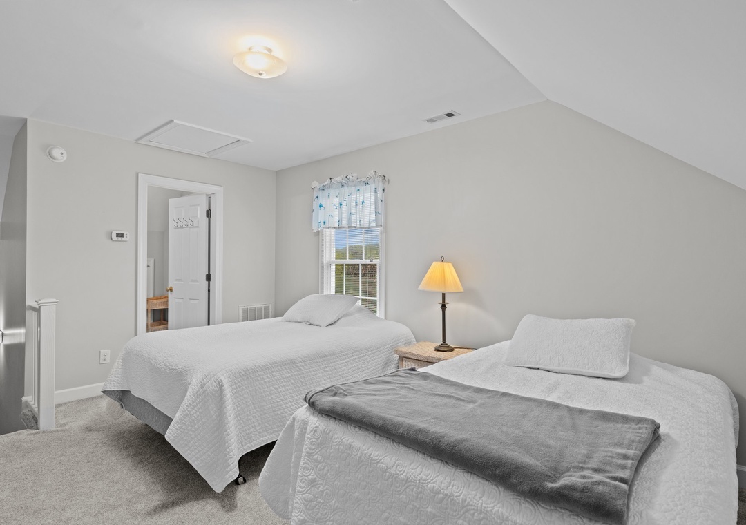 Top floor bedroom