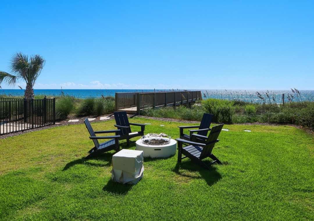 Sea Spray West | Fire pit