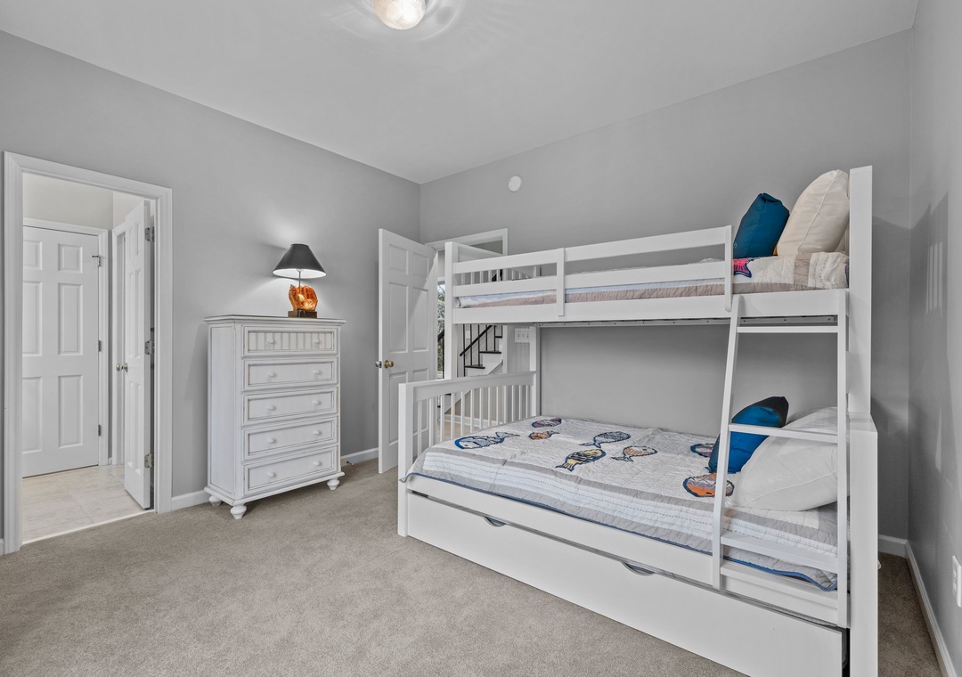 Bunk room on second floor