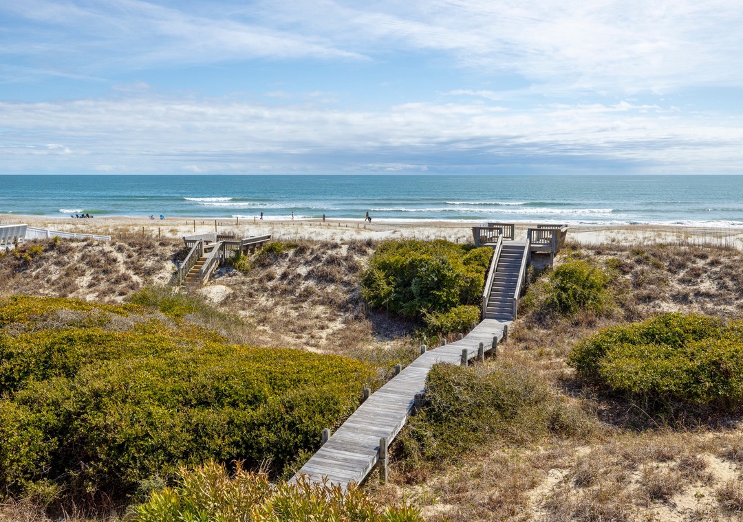 Walk way to the Beach
